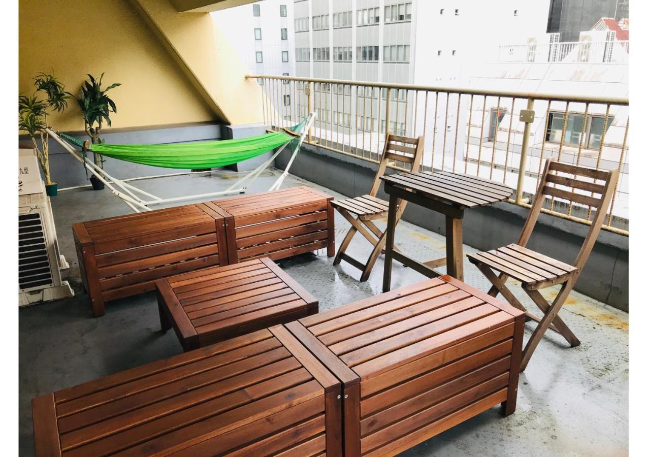 Appartement avec 1 chambre Ōsaka Extérieur photo